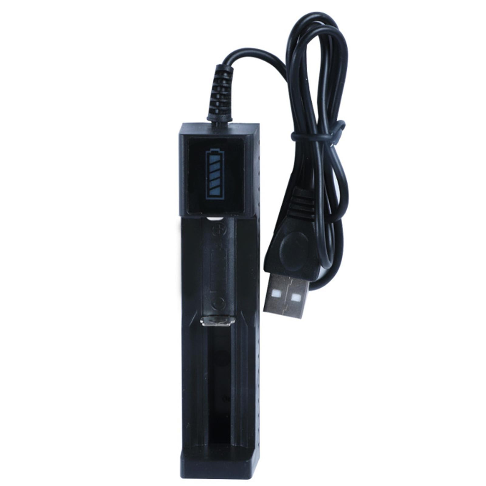 Bothyi - Caja De Cargador De Batería 18650 Carga Usb 1 Ranura Para Baterías De Iones De Litio 3.7v-4.2v