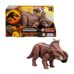 Dinosaurio De Juguete Mattel Jurassic World Rugido Salvaje Pachyrhinosaurus