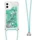thumbnail image 5 of Funda FOXDOCK para iPhone 12 Mini con Cuerda Ajustable, Brillo Líquido, Protección Antigolpes y Lente – Ideal para Regalo, 5 of 6