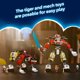 thumbnail image 4 of Juguete de construcción LEGO Dreamzzz Cooper Tiger Mech y Zero's Hot Rod Car, 4 of 6