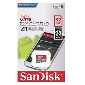 Sandisk 32Gb Micro Sdhc Ultra Memory Card Class 10 Uhs-1 Funciona Con Nintendo Switch Lite Gaming System (Sdsquar-032G-Gn6Mn) Bundle Con (1) Todo Menos Stromboli Micro Sd Multi-Slot Card Reader