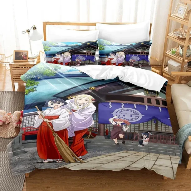 Koito Koganei & Elda Bedding Set Bed Set Adult Kid Bedroom Duvet cover Sets Bed Sheet Set Bed Sheets