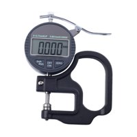 Magideal - Medidor De Espesor, Dispositivo De Medición Automático, Medidor De Espesor Multifuncional, Micrómetro Electrónico Para Película, Papel Y Chapa Metálic 12 Cm X 10 Cm