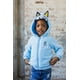 thumbnail image 2 of Sudadera con capucha Bluey Cozy Sherpa con cremallera para cosplay para niños pequeños 3T, azul, 2 of 3