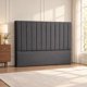 thumbnail image 1 of Respaldo Cama 2 Plaza Lineal Moderno Lino Premium Color Gris, 1 of 6
