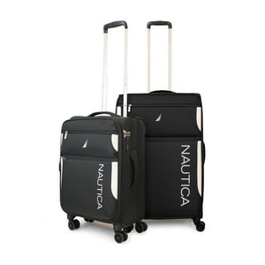 Pack 2 Maletas De Tela S+M Nautica Marbella 10K Y 20K Negra