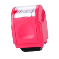 Bothyi - Sello De Rodillo De Práctica De Líneas De Escritura Discontinuas Para El Hogar De Los Padres De Jardín De Infantes Rojo