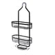 thumbnail image 1 of Organize Your Shower Essentials with our Rustproof 1pc Bathroom Hanging Shower Organizer - Shower Storage Rack Basket with Hooks for Razor and Sponge, Plus Tall Bottle Holder - Easy to Assemble and In, 1 of 4