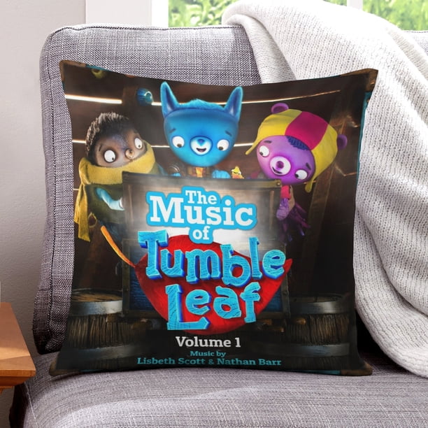 Hoja Tumbada Fundas de almohada de terciopelo con tema, regalos de funda de almohada, decoración para el hogar, cojín de lanzar, regalo de cumpleaños para fans y parejas. 45cm x 45cm.