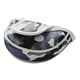 thumbnail image 4 of Impermeable Golf Small Mallet Head Cover Center Putter Protector Guard Blue, 4 of 5