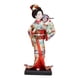 thumbnail image 4 of Estatua De Geisha Japonesa Oriental Antigua De Kabuki Para Sobremesa O Estante., 4 of 5