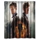 thumbnail image 1 of Cortina de ducha de Doctor Who, juego de cortina de baño con ganchos, tamaño 60 x 72 pulgadas, 1 of 3