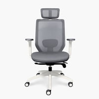 Form Office - Silla Oficina Focus Con Cabecero Gris Claro