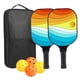 thumbnail image 1 of El Juego De Raquetas De Pickleball Incluye 2 Raquetas Y 4 Bolas De Pickleball Para Uso En El Gimnasio En Casa, 1 of 5