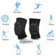 thumbnail image 3 of Par De Rodilleras Acolchadas Fitness Deportes Certificada, 3 of 6