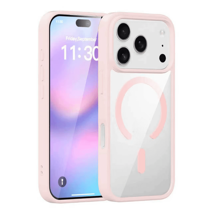 Global Movil Mr - Carcasa Transparente Magsafe Para Iphone 17 Pro