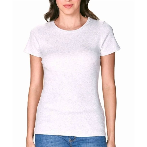Camiseta Cotton Rib Manga Corta