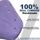 thumbnail image 5 of Protectores de puntera de cuero de vaca color violeta VKEDA, 5 of 5