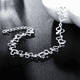 thumbnail image 3 of Pulsera plata 925 corazon mujer elegante regalo amor joyas, 3 of 3