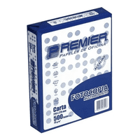 Genérico - Resma Carta Multifunción 500 Hojas Premier Color Blanco 75Gr