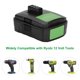 thumbnail image 2 of Cargador de Batería Hanaix 12V 3Ah para Ryobi CB120L CB121L, 2 of 7