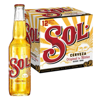 Cerveza Sol Botella 330Cc X12