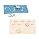 thumbnail image 2 of 2 Uds Montessori Tablero Ocupado Sensorial Accesorios Educativos Para Edades Tempranas Stylee, 2 of 5