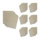 thumbnail image 1 of 100 Cartón Piedra 1.5 Mm Gr Tamaño A5+ (15.3 X 21.5 Cm) gris, 1 of 10