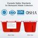 thumbnail image 4 of Contenedor para objetos punzantes BioBox Large de 3,8 L para uso doméstico y de laboratorio, 4 of 7