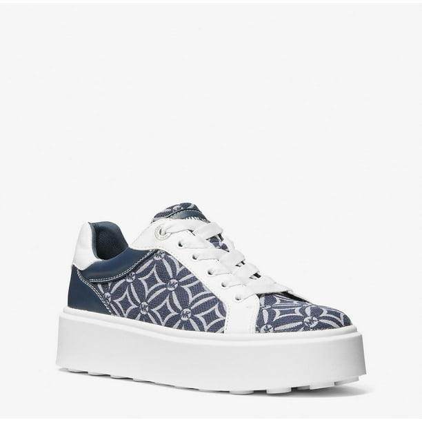 Zapatillas Michael Kors Romey Jacquard azul 7