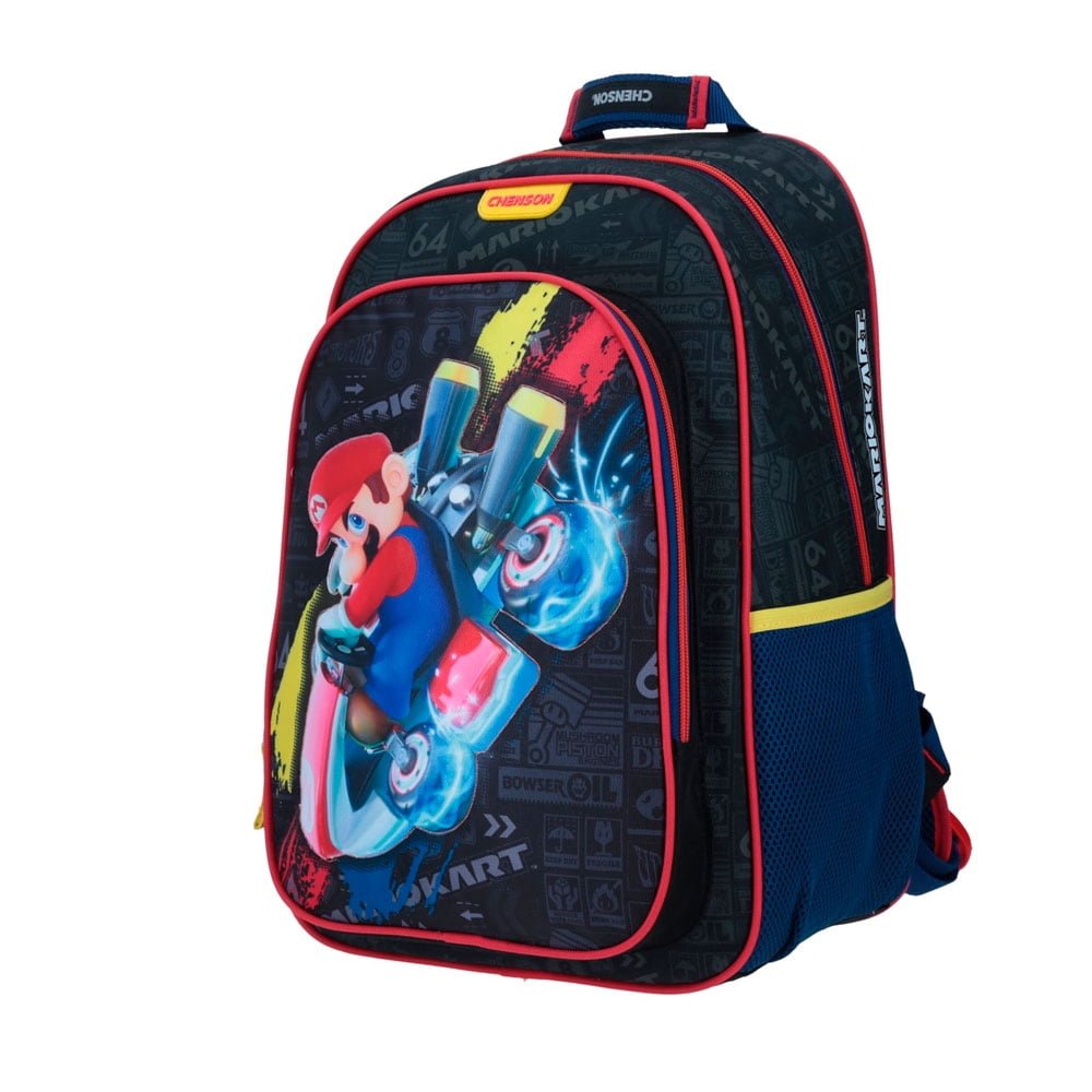 Mario Bros - Mochila Infantil Original Super Mario Kart
