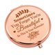 thumbnail image 1 of Espejo de Maquillaje Compacto Mwphuy Regalos Inspiradores para Mujeres, 1 of 7