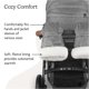 thumbnail image 3 of Handmuff UPPAbaby Cozy para manillar de cochecito Evelyn Green, 3 of 6