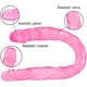 thumbnail image 4 of EK8L - Rosa Suave Silicona Alfombraerial Realista Clásica Manos Libres Ventosa para Mujeres Parejas, 4 of 7
