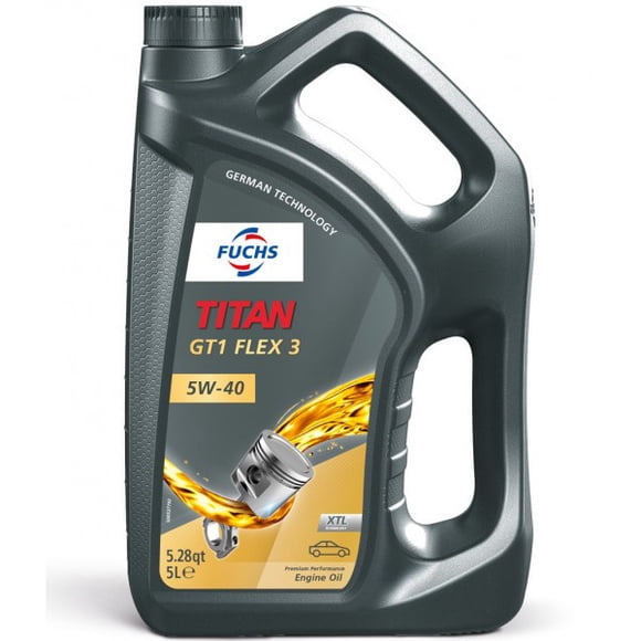 Fuchs TITAN GT1 FLEX 3 5W-40: Aceite de Motor Premium (5L)