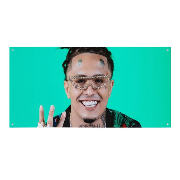 Lil Pump Fondo Temático Pancarta Suministros de Decoración para Fiesta de Cumpleaños, Decoración de Fondo de Fiesta Personalizado,60*90cm
