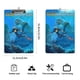 thumbnail image 2 of Subnautica Portapapeles de acrílico A4, tamaño carta estándar, carpeta con clip 31.8x 21.5CM para estudiantes, profesores y oficina, 2 of 6