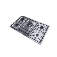 Casa Pagoda - Encimera A Gas Acero Inoxidable 5 Platos Cocina