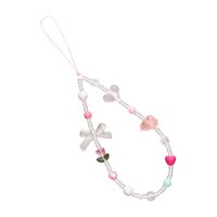 Bothyi - Correa De Cadena Para Teléfono Con Dibujos Animados, Adorno Decorativo Para El Teléfono, Correa Con Lazo