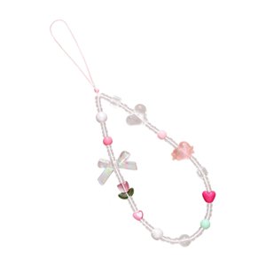 Bothyi - Correa De Cadena Para Teléfono Con Dibujos Animados, Adorno Decorativo Para El Teléfono, Correa Con Lazo