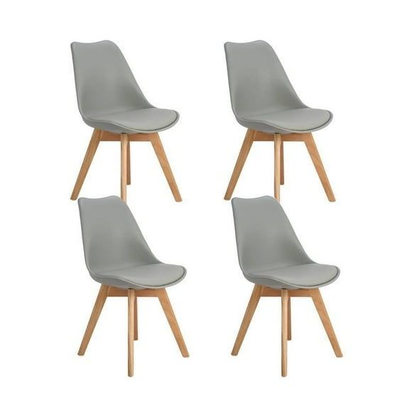 Pack 4 Sillas Tulip COLOR GRIS