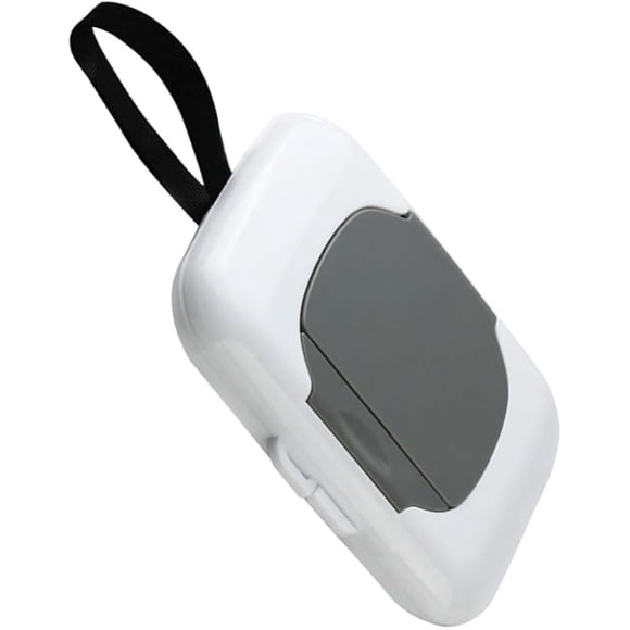Porta toallitas GANPUB recargable para viaje color gris