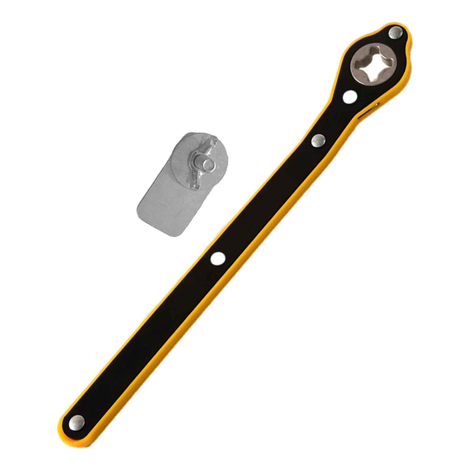 Magideal - Herramienta De Reparación De Llave De Trinquete Para Ahorro De Trabajo De Coche, Herramienta De Reparación De Mango De Rueda De Neumático, Gato De Tij