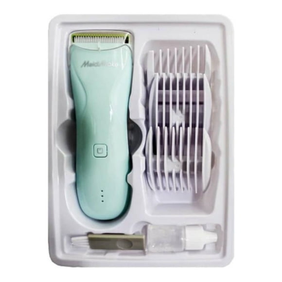 Maquina Corta Pelo Para Bebes Inalambrico IPX7 Celeste