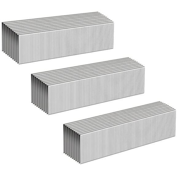 Grapas Korantek calibre 18, corona estrecha de 1/4 pulg. (0,6 cm), 38 mm, 3000 uds