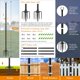 thumbnail image 4 of Postes para guirnaldas de luces Mutovlin de metal de 3 m, paquete de 10, 4 of 7