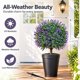 thumbnail image 3 of Arbusto artificial de lavanda XUXDUHY 64 cm, pack de 2, resistente a UV, 3 of 7