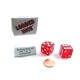 thumbnail image 1 of Dados Cargados Koplow Games Transparentes (2) Garantizados 7 u 11, 1 of 1