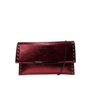 Todopiel - Cartera Cuero Ecológico Crs11 Rojo