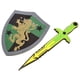 thumbnail image 3 of Espadas y escudos de espuma Playset PowerTRC White Eagle VS Golden Lion, 3 of 8
